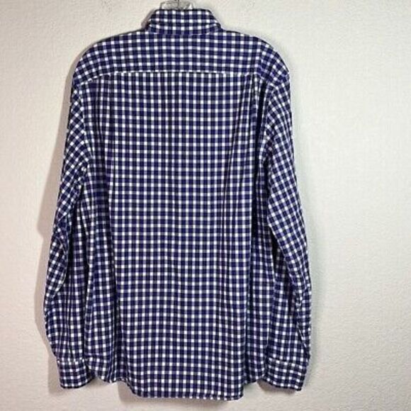 J. Crew Plaid Button Down Shirt Lightweight Long Sleeve Cotton‎ Size Large - Picture 5 of 6